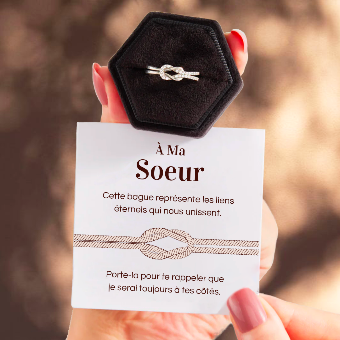 Bague pour soeur hotsell