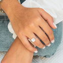 Bague Ajustable "À Ma Sœur" - Je Serai Toujours à Tes Côtés - Cadeau Symbolique Pour Sœur, Taille Universelle - 9